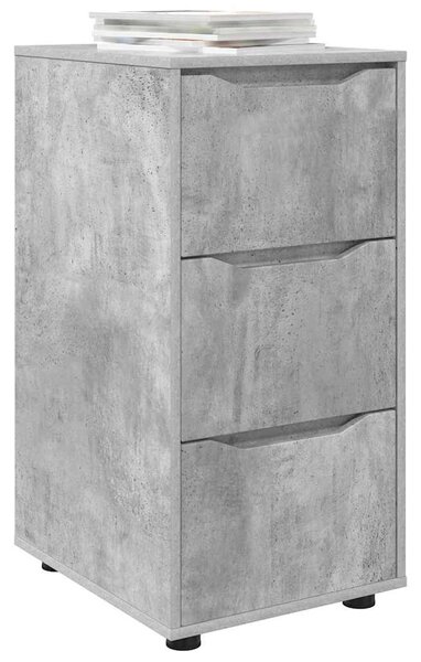 Tárolószekrény Beton Szürke 40 x 48 x 81 cm Faanyag