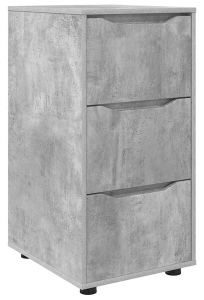 Tárolószekrény Beton Szürke 40 x 48 x 81 cm Faanyag
