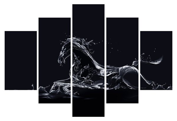 Kép - Ló és a víz (150x105 cm)