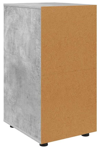 Tárolószekrény Beton Szürke 40 x 48 x 81 cm Faanyag
