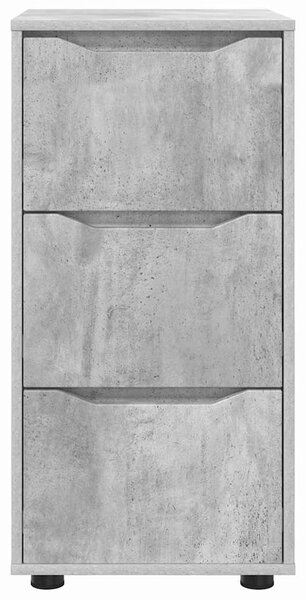 Tárolószekrény Beton Szürke 40 x 48 x 81 cm Faanyag