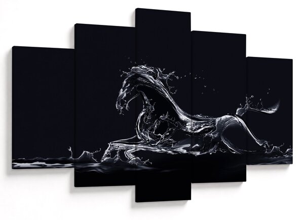 Kép - Ló és a víz (150x105 cm)