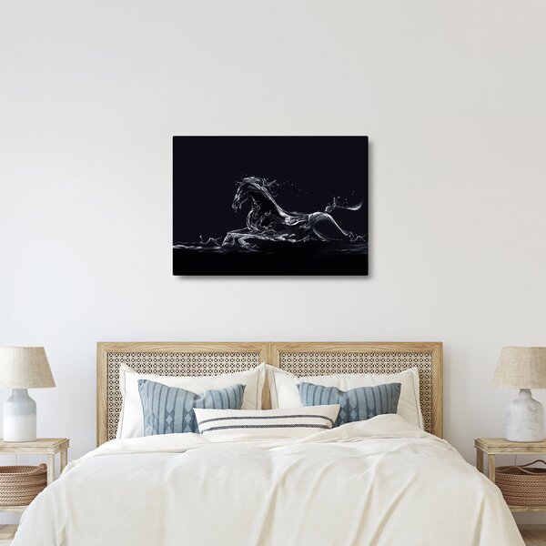 Kép - Ló és a víz (70x50 cm)