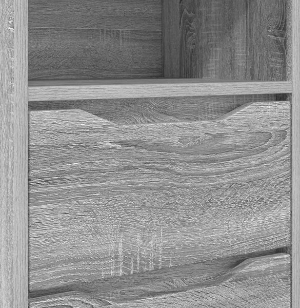 Éjjeliszekrények 2 pcs Szürke Sonoma 40 x 30 x 467 cm Faanyag