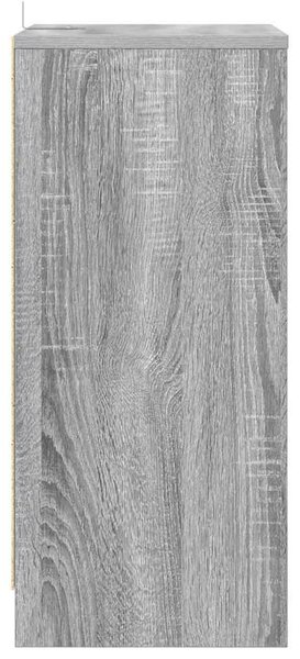 Éjjeliszekrények 2 pcs Szürke Sonoma 40 x 30 x 467 cm Faanyag