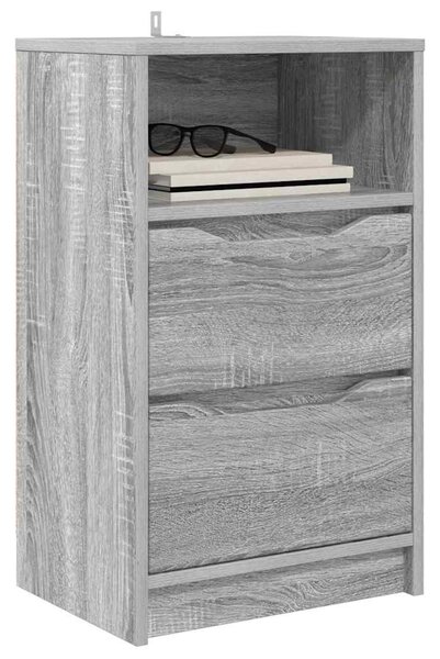 Éjjeliszekrények 2 pcs Szürke Sonoma 40 x 30 x 467 cm Faanyag