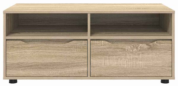 TV szekrény 100 x 48 x 43 cm Sonoma tölgy Szerelt Fa