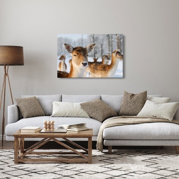 Kép - Szarvas (90x60 cm)