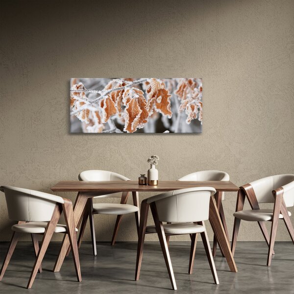 Kép - Fagyott levelek (120x50 cm)