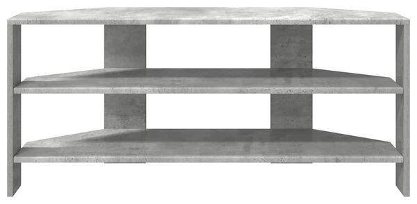 SarokTVSzekrény Beton Szürke 102x40,5x45cm Faanyag