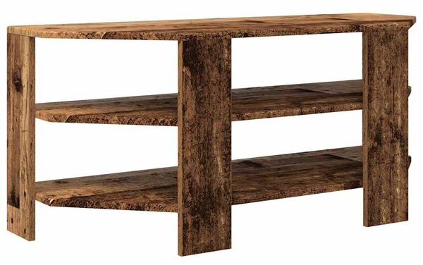 SarokTVSzekrény Öreg fa 102x40,5x45cm Faanyag