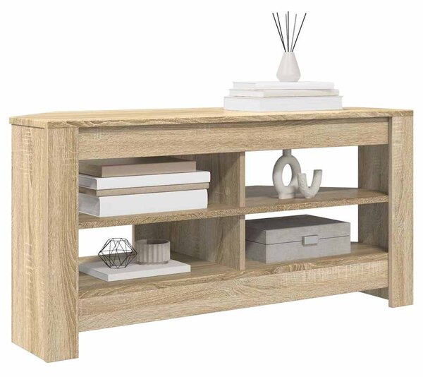 SarokTVSzekrény Sonoma tölgy 102 x 40,5 x 45 cm Faanyag