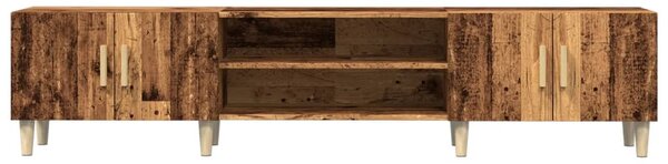 Antik fa színű szerelt fa TV-szekrény 180 x 31,5 x 40 cm