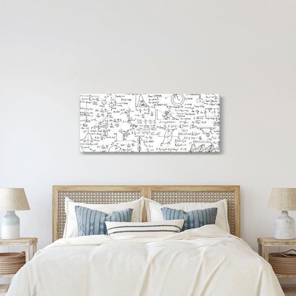 Kép - Képletek (120x50 cm)