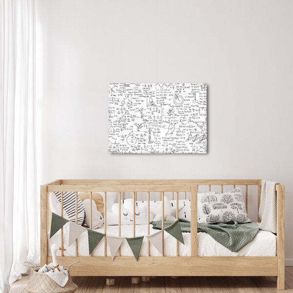 Kép - Képletek (70x50 cm)