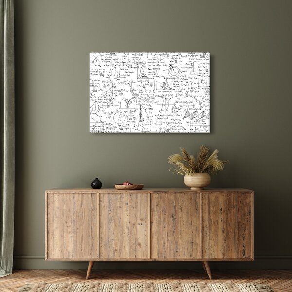 Kép - Képletek (90x60 cm)