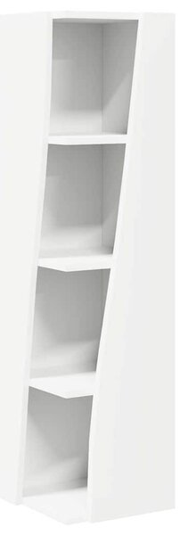 Sarokszekrény Fehér 27,5x27x102cm Faanyag