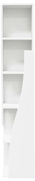 Sarokszekrény Fehér 27,5x27x140cm Faanyag