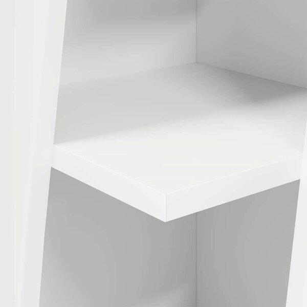 Sarokszekrény Fehér 27,5x27x102cm Faanyag