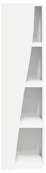 Sarokszekrény Fehér 27,5x27x102cm Faanyag