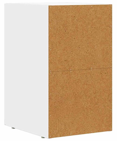 Éjjeli asztal ELST Fehér 29,5 x 33,5 x 50 cm Szerelt Fa