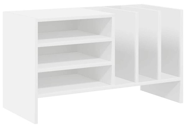 Hanglemez szekrény polcokkal Fehér 78,5 x 35 x 45 cm Faanyag