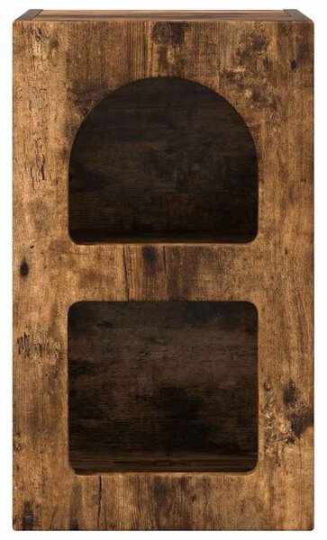 Éjjeli asztal ELST Füstölt tölgy 29,5 x 33,5 x 50 cm Szerelt Fa