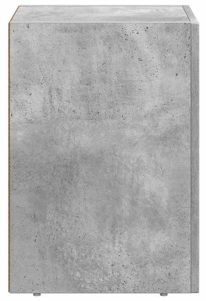 Éjjeli asztal ELST Beton Szürke 29,5 x 33,5 x 50 cm Szerelt Fa