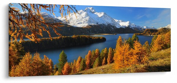 Kép - Ősz az Alpokban (120x50 cm)