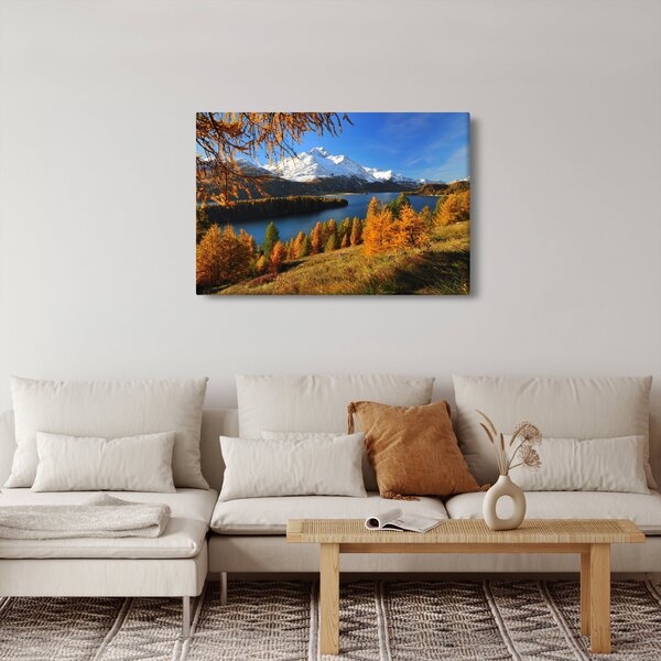 Kép - Ősz az Alpokban (90x60 cm)