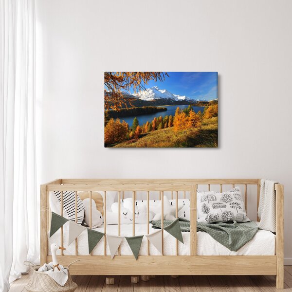 Kép - Ősz az Alpokban (90x60 cm)