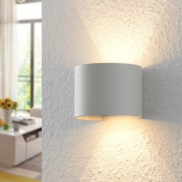 Fali Lámpa Arcchio, Zuzana, dimmable, Fehér, Nappali, Alumínium, Modern