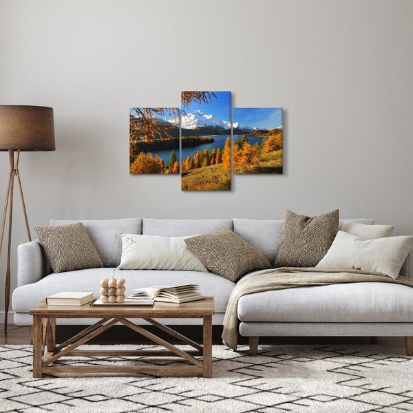 Kép - Ősz az Alpokban (90x60 cm)