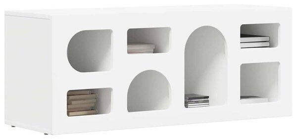 TV szekrény ELST 100 x 35 x 40 cm Fehér Faanyag