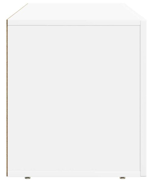 TV szekrény ELST 100 x 35 x 40 cm Fehér Faanyag
