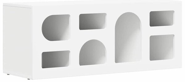 TV szekrény ELST 100 x 35 x 40 cm Fehér Faanyag