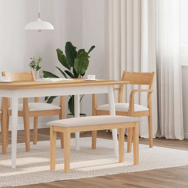 Tömörfa gumiból pad 90 cm