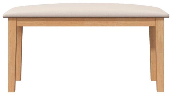 Tömörfa gumiból pad 90 cm