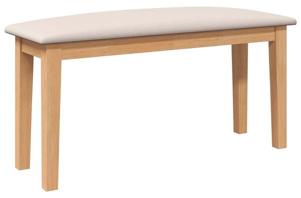 Tömörfa gumiból pad 90 cm