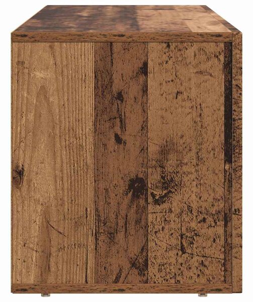 TV szekrény ELST 100 x 35 x 40 cm Öreg fa Faanyag