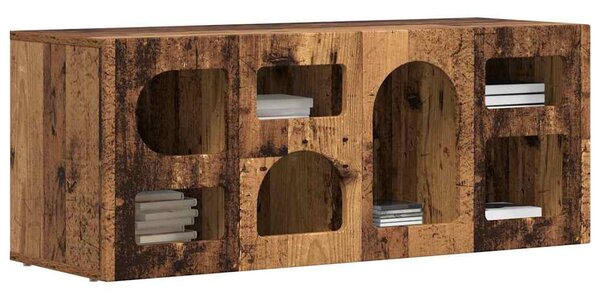 TV szekrény ELST 100 x 35 x 40 cm Öreg fa Faanyag