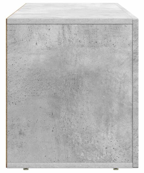 TV szekrény ELST 100 x 35 x 40 cm Beton Szürke Faanyag