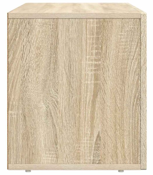 TV szekrény ELST 80 x 35 x 40 cm Sonoma tölgy Faanyag