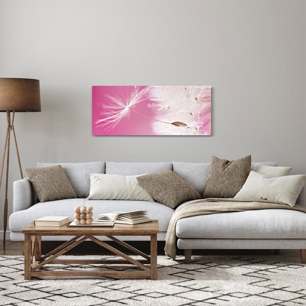Kép - Makró virága (120x50 cm)