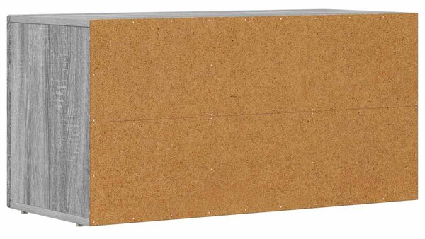 TV szekrény ELST 80 x 35 x 40 cm Szürke Sonoma Faanyag