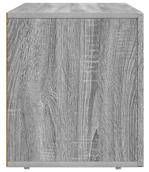 TV szekrény ELST 80 x 35 x 40 cm Szürke Sonoma Faanyag