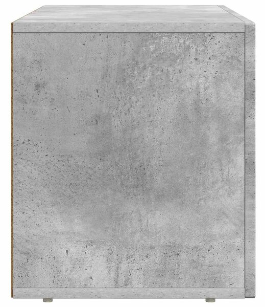 TV szekrény ELST 80 x 35 x 40 cm Beton Szürke Faanyag