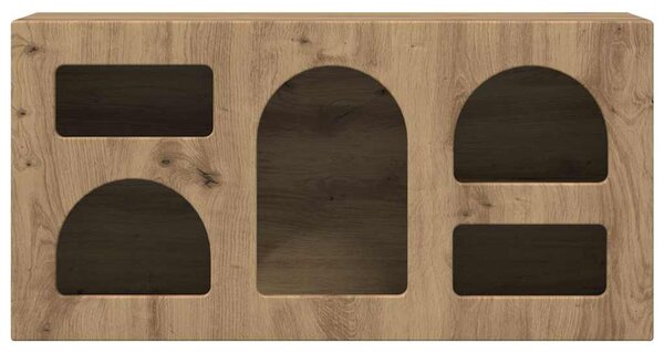 TV szekrény ELST 80 x 35 x 40 cm Artisan tölgy Faanyag