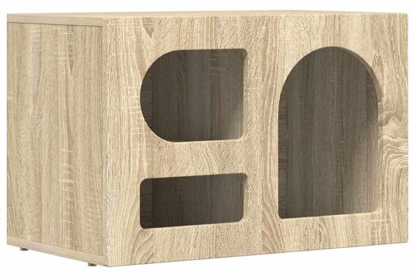 TV szekrény ELST 60 x 35 x 40 cm Sonoma tölgy Faanyag