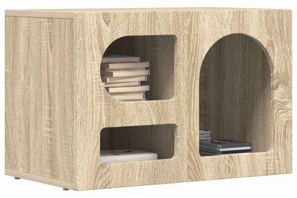 TV szekrény ELST 60 x 35 x 40 cm Sonoma tölgy Faanyag